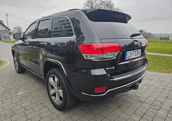 Jeep Grand Cherokee cena 119000 przebieg: 145000, rok produkcji 2015 z Lublin małe 529